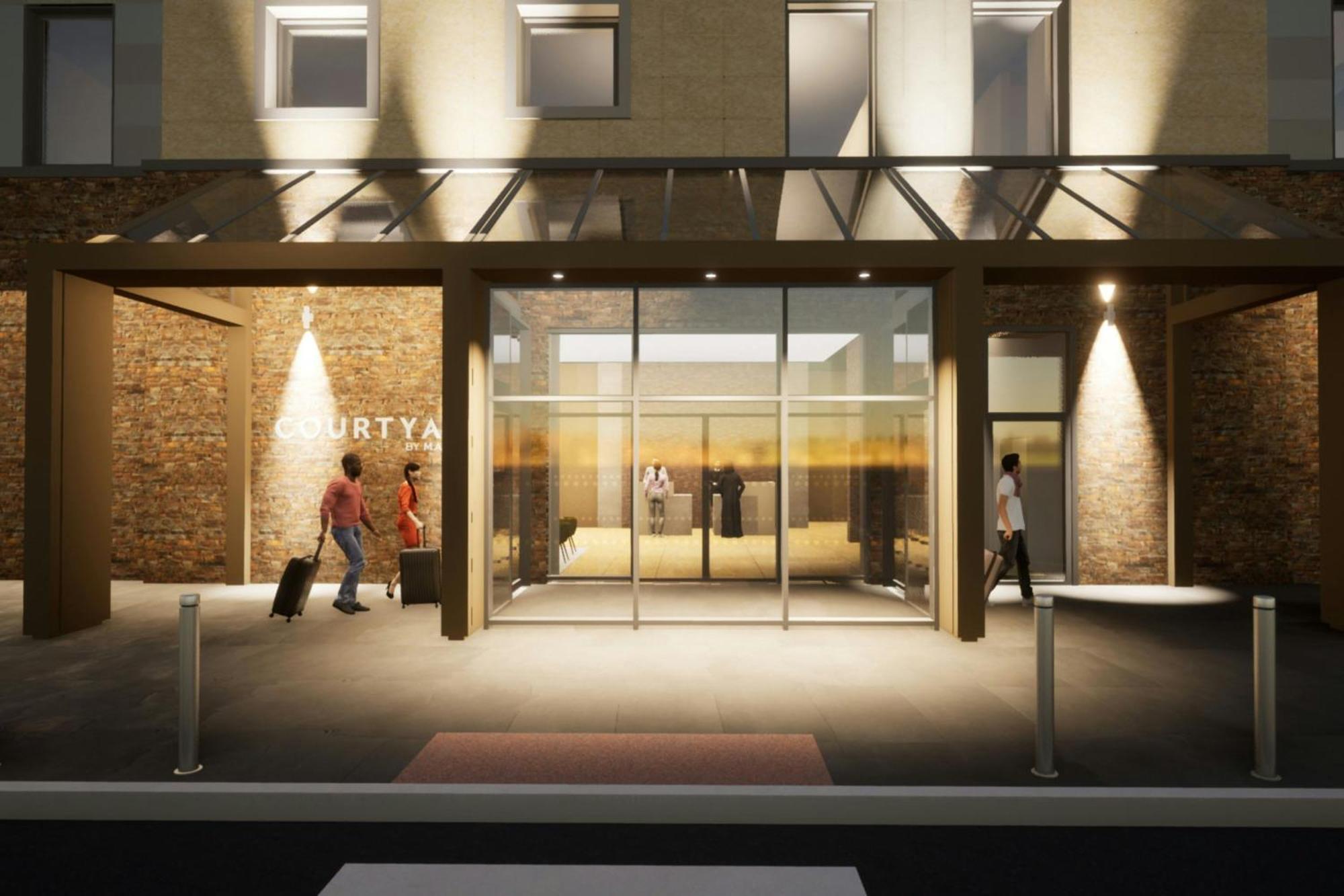 Courtyard By Marriott Sheffield Hotell Exteriör bild
