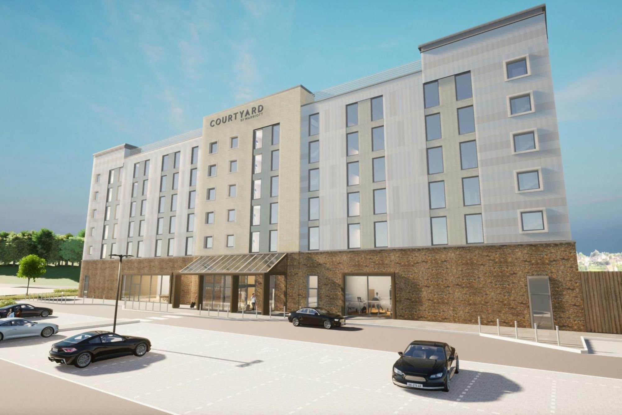 Courtyard By Marriott Sheffield Hotell Exteriör bild