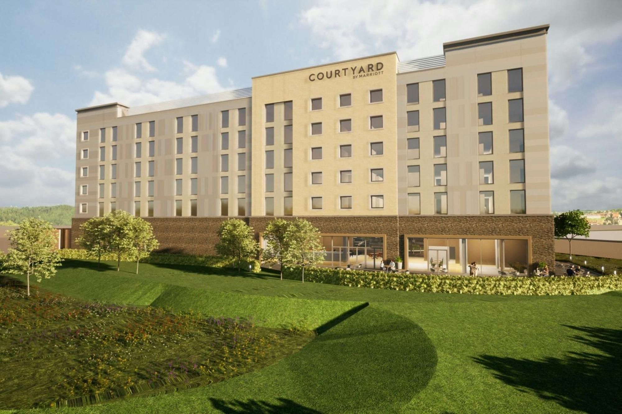 Courtyard By Marriott Sheffield Hotell Exteriör bild