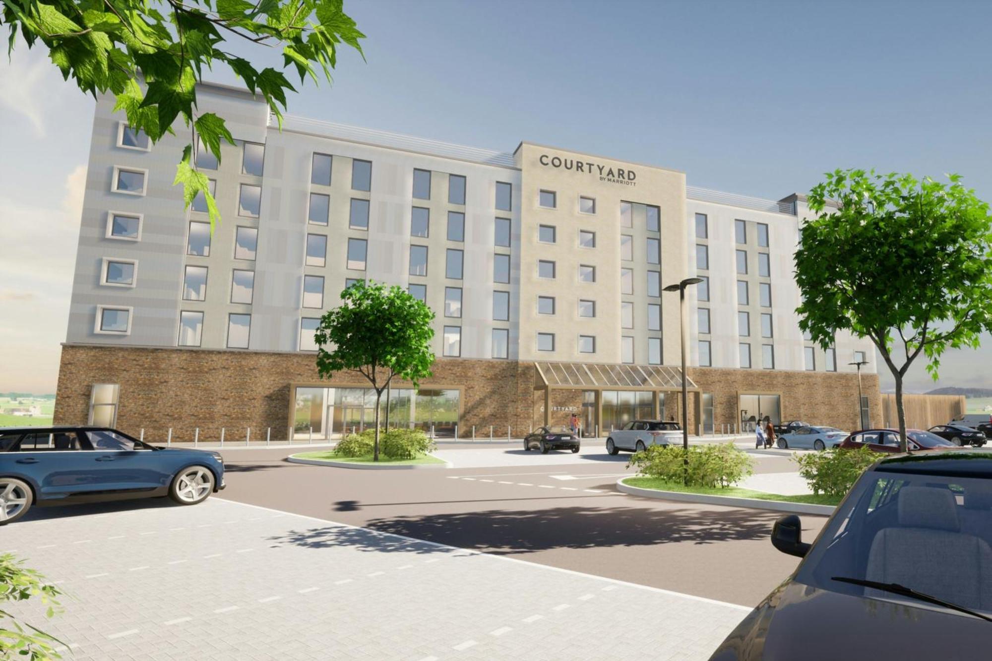 Courtyard By Marriott Sheffield Hotell Exteriör bild